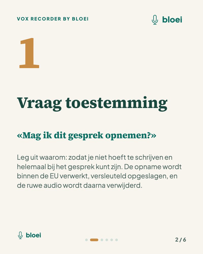 Pagina 2: Vraag toestemming